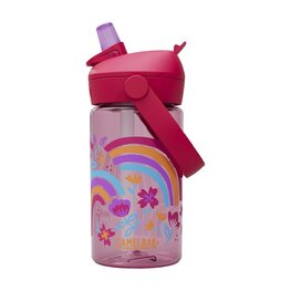 CAMELBAK Fahrrad-Wasserflasche - THRIVE FLIP STRAW KIDS 0,4l - Rosa