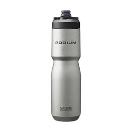 CAMELBAK Fahrrad-Wasserflasche - PODIUM 0,65l - Silber