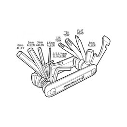 BLACKBURN Fahrradwerkzeug - GRID 13 - Silber