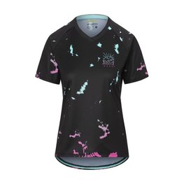 GIRO Kurzarm Fahrradtrikot - ROUST W - Schwarz
