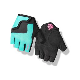 GIRO Fingerlose Fahrradhandschuhe - BRAVO JR - Türkis/Schwarz