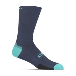 GIRO Klassische Fahrradsocken - HRC TEAM - Blau/Hellblau