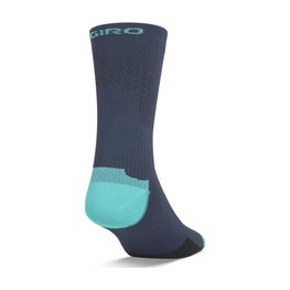 GIRO Klassische Fahrradsocken - HRC TEAM - Blau/Hellblau