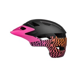 BELL Fahrradhelm - SIDETRACK - Schwarz/Rosa
