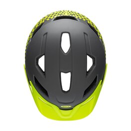 BELL Fahrradhelm - SIDETRACK - Grau/Gelb