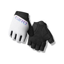 GIRO Fingerlose Fahrradhandschuhe - TESSA II GEL - Weiß/Schwarz/Lila/Blau