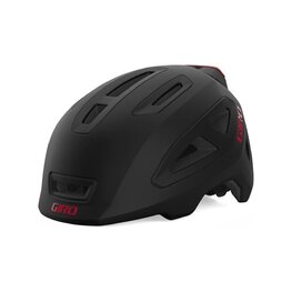 GIRO Fahrradhelm - SCAMP II LED - Schwarz