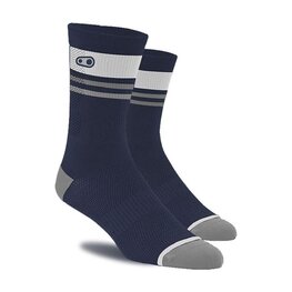 CRANKBROTHERS Klassische Fahrradsocken - ICON MTB - Blau