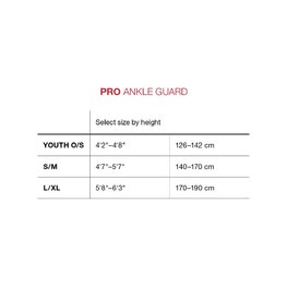 G-FORM Knöchelschutz - PRO - Schwarz