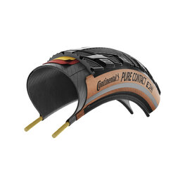 CONTINENTAL PURE CONTACT 28x2.20 - Schwarz/Braun