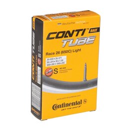 CONTINENTAL Reifenschlauch - Race Light 26/27.5 FV - Schwarz