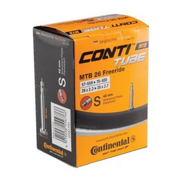 CONTINENTAL Reifenschlauch - MTB FREERIDE 26 - Schwarz