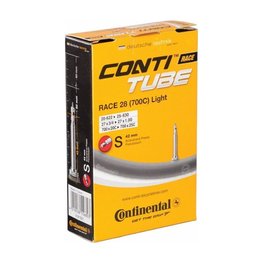 CONTINENTAL Reifenschlauch - RACE LIGHT 28 - 42mm - Schwarz