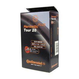 CONTINENTAL Reifenschlauch - TOUR HERMETIC PLUS 28 DV40 - Schwarz
