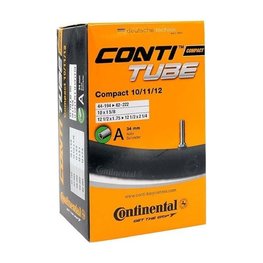 CONTINENTAL Reifenschlauch - COMPACT 10/12 - Schwarz
