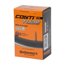 CONTINENTAL Reifenschlauch - MTB LIGHT 27.5 FV42 - Schwarz