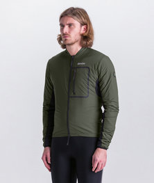 SANTINI Fahrrad-Thermojacke - ALPHA T. - Grün