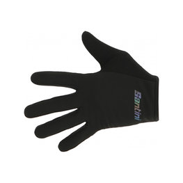 SANTINI Langfinger-Fahrradhandschuhe - MTB - Schwarz