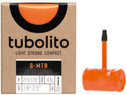 TUBOLITO Reifenschlauch - S-TUBO MTB 27.5/29 x 1.8-2.5 SV42 - Orange