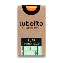 TUBOLITO Reifenschlauch - ROAD 700x18/28C - SV42 - Orange