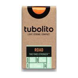 TUBOLITO Reifenschlauch - ROAD 700x18/32C SV80 - Orange