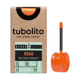 TUBOLITO Reifenschlauch - ROAD 700x18/28C - SV60 - Orange