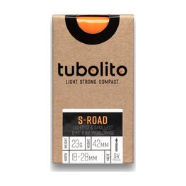 TUBOLITO Reifenschlauch - ROAD 700x18/32C - SV42 - Orange