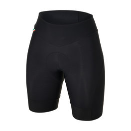 SANTINI Fahrradshorts ohne Träger - OMNIA - Schwarz