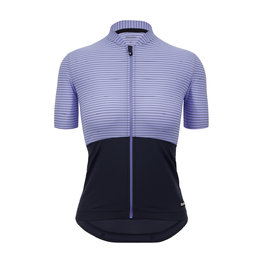 SANTINI Kurzarm Fahrradtrikot - COLORE RIGA - Lila/Blau