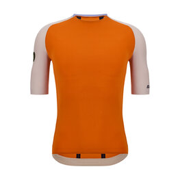SANTINI Kurzarm Fahrradtrikot - PELLE - Orange