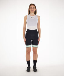 SANTINI Fahrradshorts ohne Träger - GIADA PURE - Grün/Schwarz