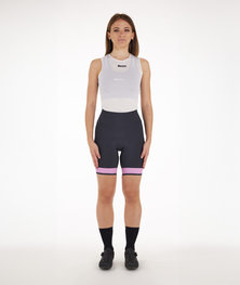 SANTINI Fahrradshorts ohne Träger - GIADA PURE - Rosa/Schwarz