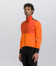 SANTINI Fahrrad-Thermojacke - VEGA ABSOLUTE - Orange