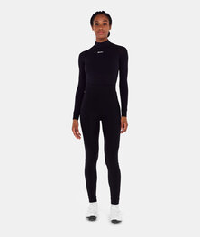 SANTINI Lange Fahrradhose ohne Träger  - RTR - Schwarz