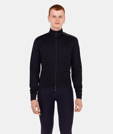 SANTINI Fahrrad-Thermojacke - WINDBLOCK - Schwarz