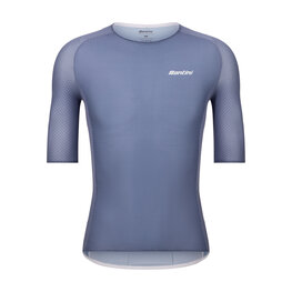 SANTINI Kurzarm Fahrradtrikot - SUPER LITE - Grau