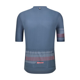 SANTINI Kurzarm Fahrradtrikot - IDEA - Grau