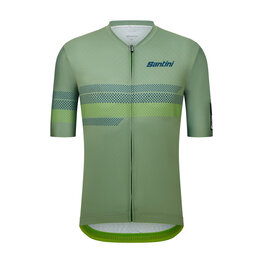 SANTINI Kurzarm Fahrradtrikot - IDEA - Grün