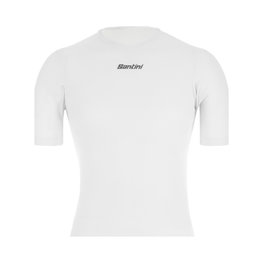 SANTINI Kurzarm Fahrrad-Shirt - DELTA - Weiß