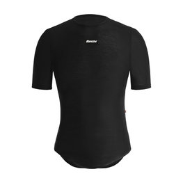 SANTINI Kurzarm Fahrrad-Shirt - DRY - Schwarz