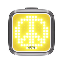 KNOG Frontlicht - BLINDER - Schwarz/Weiß