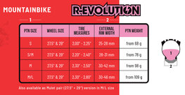 PEPI´S Felgeneinsätze - TIRE NOODLE R-EVOLUTION S-27,5"