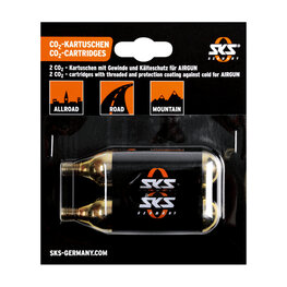 SKS CO2 Pumpen/Kartuschen - CO2 BOMB - Gold