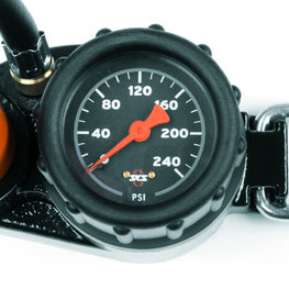 SKS Fahrradzubehör - RENNKOMPRESSOR MULTIVAVE - Orange/Schwarz