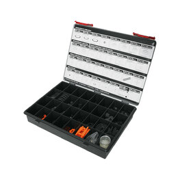 SKS PUMP-DOCTOR DELUXE - Schwarz/Orange