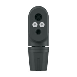 SKS Pumpe - MULTIVALVE EASY HEAD - Schwarz/Orange