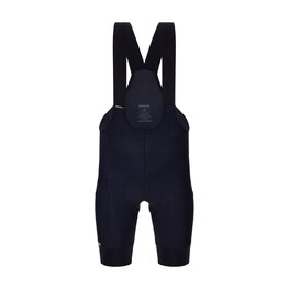 SANTINI Kurze Fahrradhose mit Trägern - NOVA - Schwarz