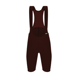 SANTINI Kurze Fahrradhose mit Trägern - RTR - Braun