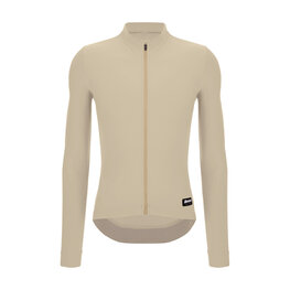 SANTINI Langarm Fahrradtrikot für den Winter - RTR - Beige