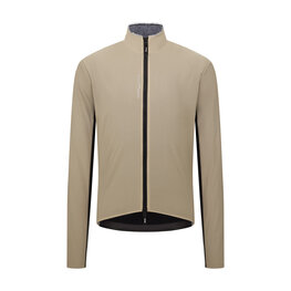 SANTINI Winddichte Fahrradjacke - ALPHA INSULATED - Beige